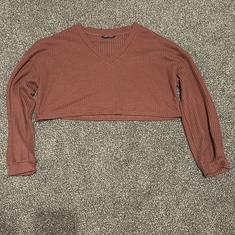 Long Sleeve Crop Top